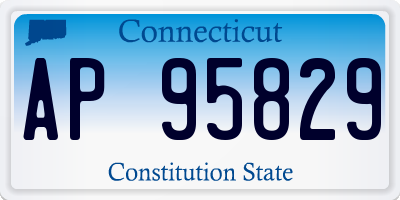 CT license plate AP95829