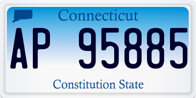 CT license plate AP95885