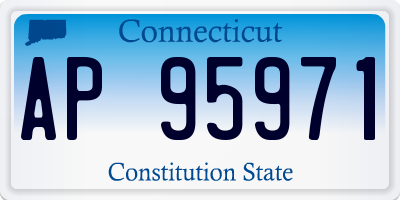 CT license plate AP95971