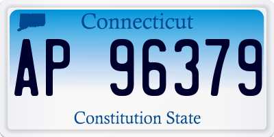 CT license plate AP96379