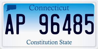 CT license plate AP96485