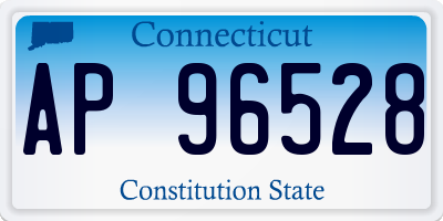 CT license plate AP96528