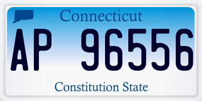 CT license plate AP96556