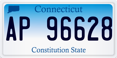 CT license plate AP96628