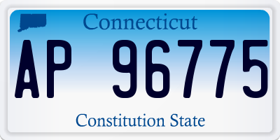 CT license plate AP96775