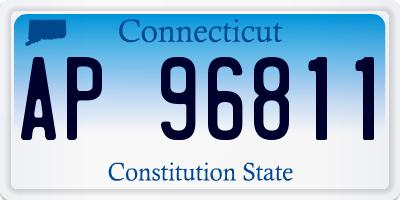 CT license plate AP96811