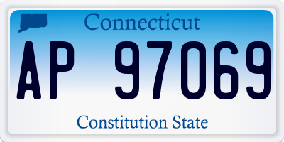 CT license plate AP97069