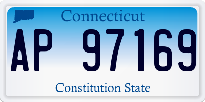 CT license plate AP97169