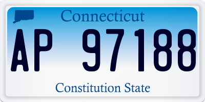 CT license plate AP97188