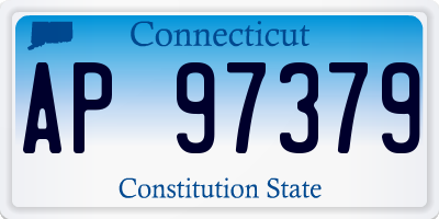 CT license plate AP97379