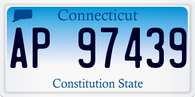 CT license plate AP97439