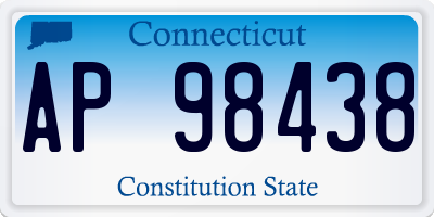 CT license plate AP98438