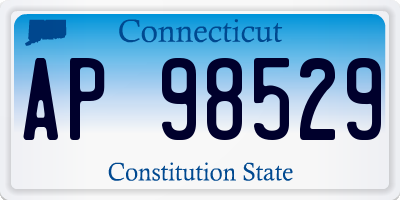 CT license plate AP98529