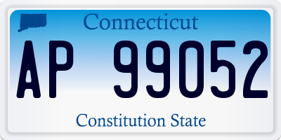 CT license plate AP99052