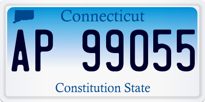 CT license plate AP99055