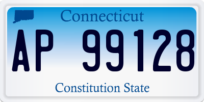 CT license plate AP99128