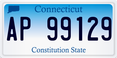 CT license plate AP99129