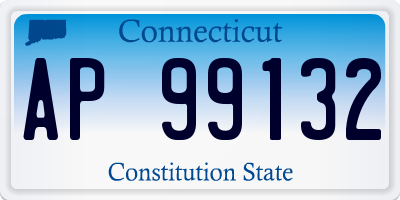 CT license plate AP99132