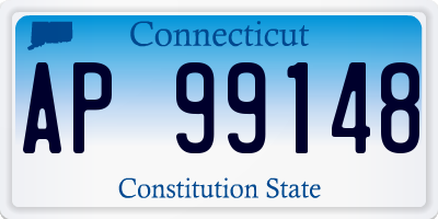 CT license plate AP99148