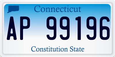 CT license plate AP99196