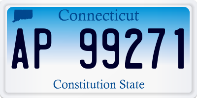 CT license plate AP99271