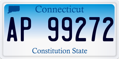 CT license plate AP99272