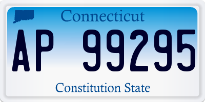 CT license plate AP99295