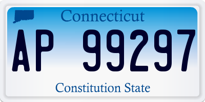 CT license plate AP99297