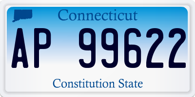 CT license plate AP99622