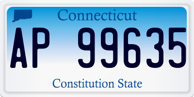 CT license plate AP99635