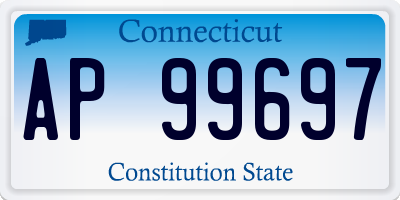 CT license plate AP99697