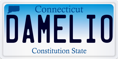 CT license plate DAMELIO