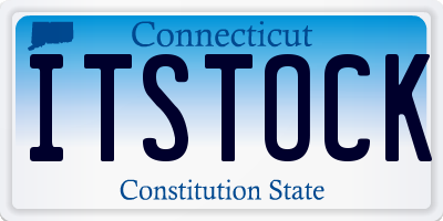 CT license plate ITSTOCK