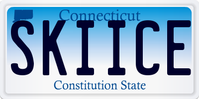 CT license plate SKIICE