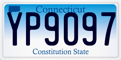 CT license plate YP9097