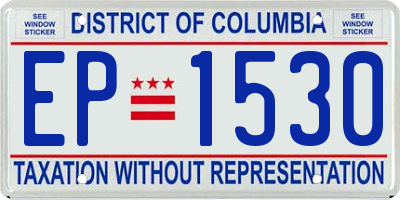 DC license plate EP1530