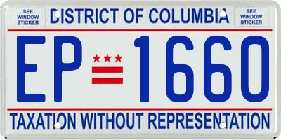 DC license plate EP1660