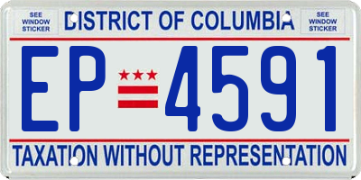 DC license plate EP4591