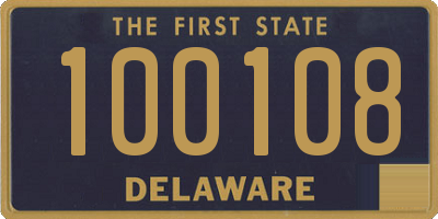 DE license plate 100108