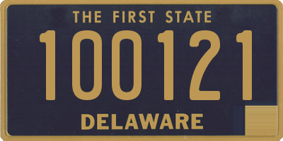 DE license plate 100121