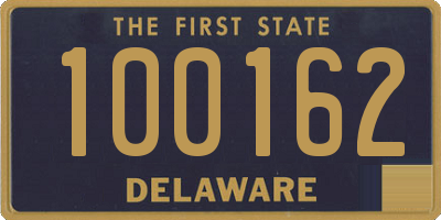 DE license plate 100162