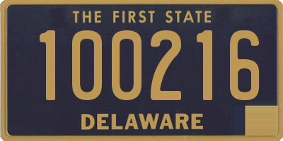 DE license plate 100216