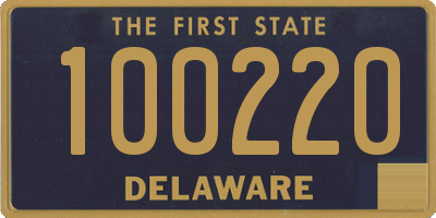 DE license plate 100220
