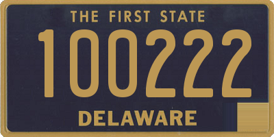 DE license plate 100222