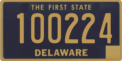 DE license plate 100224