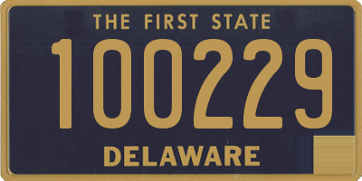DE license plate 100229