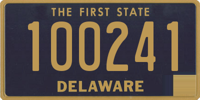 DE license plate 100241