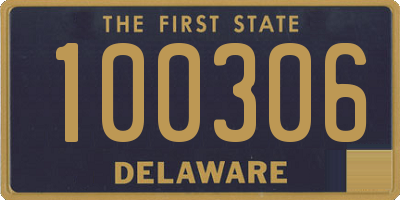 DE license plate 100306