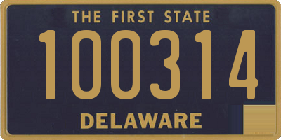 DE license plate 100314