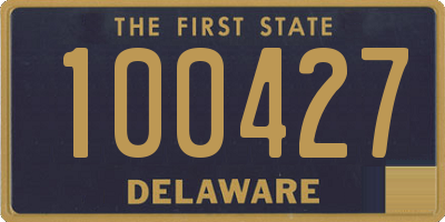 DE license plate 100427